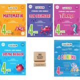 Okyanus Yayınları Okyanus 4. Sınıf Classmate Matematik Fen Türkçe Sosyal Etkinlikli Soru Bankası ve 4lü Deneme 5li Set