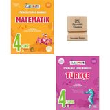 Okyanus Yayınları Okyanus 4. Sınıf Classmate Matematik ve Türkçe Etkinlikli Soru Bankası + Telefon Standı