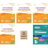 Okyanus Yayınları Okyanus 5. Sınıf Classmate Matematik Fen Türkçe Sosyal ve Tüm Dersler 5li Deneme 5li Set + Ts