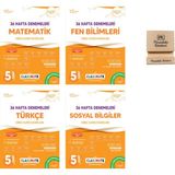 Okyanus Yayınları Okyanus 5. Sınıf Classmate Matematik Fen Türkçe ve Sosyal 36 Hafta Deneme 4lü Set + Telefon Standı