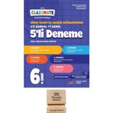 Okyanus Yayınları Okyanus 6. Sınıf Classmate Süreç Izleme ve Gelişim Değerlendirme 5’li Deneme + Telefon Standı