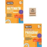 Okyanus Yayınları Okyanus 6. Sınıf Master Matematik ve Paragraf Soru Bankası + Telefon Standı
