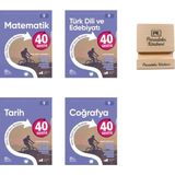 Okyanus Yayınları Okyanus 9. Sınıf 40 Seans Matematik Edebiyat Tarih ve Coğrafya Konu Özetli Soru Bankası 4lü Set
