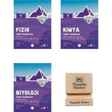 Okyanus Yayınları Okyanus 9. Sınıf Iceberg Fizik Kimya ve Biyoloji Soru Bankası 3lü Set + Telefon Standı