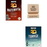Okyanus Yayınları Okyanus Lgs 8. Sınıf Master 20 Matematik ve Türkçe Denemesi + Telefon Standı