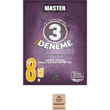 Okyanus Yayınları Okyanus Lgs 8. Sınıf Master 3lü Deneme + Telefon Standı
