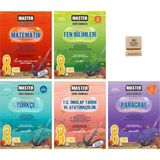 Okyanus Yayınları Okyanus Lgs 8. Sınıf Master Matematik Fen Türkçe Inkılap Paragraf Sorubankası 5li Set+Telefon Standı