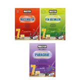 Okyanus Yayınları Okyanus Master 7. Sınıf Matematik + Fen Bilimleri + Paragraf Soru Bankası Set