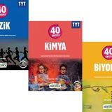 Okyanus Yayınları TYT 40 Seansta Fizik Kimya Biyoloji Seti