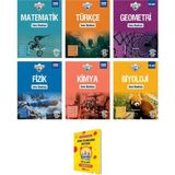 Okyanus Yayınları Tyt Iceberg Matematik Geometri Türkçe Fizik Kimya ve Biyoloji Soru Bankası Sayısal 6lı Set