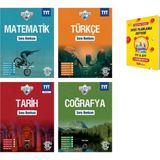 Okyanus Yayınları TYT Iceberg Matematik - Türkçe - Tarih ve Coğrafya Soru Bankası - Ders Planlama Defteri 5'li Set