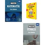 Okyanus Yayınları TYT Master Matematik Bankası - Türkçe Soru Bankası + Ders Planlama Defteri