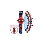 Okyanushop Spiderman Örümcek Adam Projeksiyonlu Saat 24 Farklı Karakteri Duvara Yansıtır
