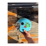 OKYANUSMOTO ÇOCUK KASKI YARIM KASK MOTOSİKLET BEBE MAVİSİ