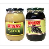 Okyay 1,9 kg Tahin + 1,9 kg Üzüm Pekmezi