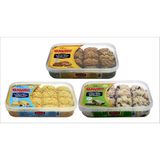Okyay Avantaj Paketi 3'lü Lezzet Bir Arada! 450 gr Baklava Dilimli Helva x3 Kakaolu,vanilyalı, Fıstıklı - 1 Adet