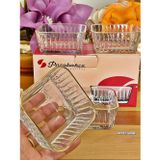Okyay Home Elta Collection Okyay Home Paşabahçe Frezya 4'Lü Yaldızlı Kase Dondurmalık Çerezlik Hediyelik Çeyizlik