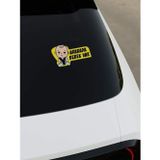 Okyay Works Arabada Bebek Var Dijital Baskı Sticker