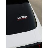 Okyay Works Bu Kalp Seni Unuturmu Sticker - Beyaz