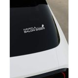 Okyay Works Havayla Balon Şişer Sticker - Kırmızı