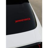 Okyay Works Japan Stance Sticker - Kırmızı - Kırmızı