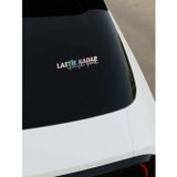 Okyay Works Lastik Kadar İçimizde Yandı Sticker - Hologram - Hologram