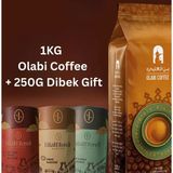 Olabi Kakuleli Kahve Karışımı 1000g + 250g Bilal Efendi Aromalı Türk Kahvesi - 1 kg