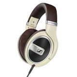Olağanüstü Ses Kalitesi Ve Düşük Distorsiyona Sahip, Açık Kulak Üstü Tasarıma Sahip Sennheiser Hd 599 Kulaklık - Değiştirilebilir Kulak Yastıklı, Mat Fildişi Kulaklıklar