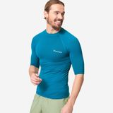 Olaian Erkek Slim Fit Kısa Kollu UV Korumalı Tişört - Mavi - 100