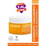 OlaLab C Vitaminli Aydınlatıcı Leke Karşıtı Günlük Su Bazlı Nemlendirici Krem 50 ml