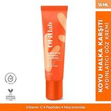 Olalab Torbalanma Koyu Halka Karşıtı Aydınlatıcı Vitamin C & Peptit 3x15 ml Göz Kremi