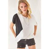 Olalook BLZ-19002283 Beyaz Kadın Bluz