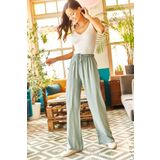 Olalook PNT-19000169 Su Yeşili Kadın Pantolon