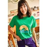 Olalook TSH-19000294 Kadın T-Shirt
