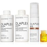 OLAPLEX Fine Protector Set - İnce Telli Saçlar İçin Şampuan Saç Kremi Saç Serumu & Bakım Yağı Seti - Renksiz