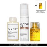 OLAPLEX Hair Rescue & Recovery Kit - Bağ Güçlendirici & Parlaklaştırıcı & Besleyici Şampuan, Saç Bakım Yağı ve Serum Seti - Renksiz