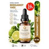 olarem essence Bergamot Yağı (Bergamot Oil) Uçucu Yağ 30 ml Cam Damlalıklı Şişe