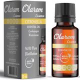 Olarem Essence Citronella Yağı Saf Distilasyon, Doğal, Katkısız 20 ml