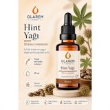 Olarem Essence Hint Yağı (Ricinus Communis) Soğuk Sıkım Sabit Yağ 30 ml Damlalıklı Cam Şişe