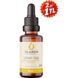 Olarem Essence Limon Yağı (Citrus Limon) Uçucu Yağ 30 ml Damlalıklı Cam Şişe