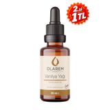 olarem essence Vanilya (Vanilla) Yağı Sabit Yağ 30 ml Cam Damlalıklı Şişe