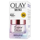 Olay Mini Super Cream Spf30 Güneş Koruyucu Nemlendirici Yüz Kremi 14Gr