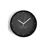 Olay Ufku Modern Duvar Saati - 30cm - Önü Camlı Siyah Kasa - Sessiz Mekanizma, JH0924S30SKP