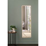 Olcay Aksesuar Dikey 120X43 cm Hol Konsol Dresuar Antre Koridor Aynası Salon Banyo Wc Aynası - Ahşap - 120 x 43 cm