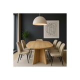 OlcayAksesuar Kanatlı 180x90x75 (KALIN KENAR 36mm) Yemek Masası Mutfak Masası Çok Amaçlı Masa (Sadece Masa)