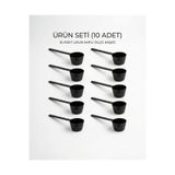 Ölçü Kaşığı Uzun Saplı 16,5 Cm 10 Adet 080811