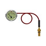 Ölçüsan Mekanik Hararet Isı Gösterge Saati 52mm 3 Metre Civalı