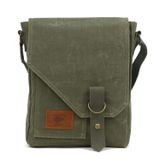 Old Cotton Cargo 7059 S Pretty Su Geçirmez Kumaş Omuz - Mini Laptop - Postacı Çantası (Haki2)