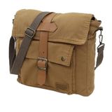 Old Cotton Cargo 7170 Branco Omuz Tablet Evrak Postacı Laptop NoteBook Çantası (Camel)