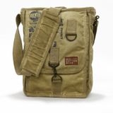 Old Cotton Cargo 8184 Camel Krem Salaş Kanvas Postacı Çantası Camel